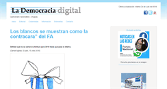 Desktop Screenshot of lademocracia.info